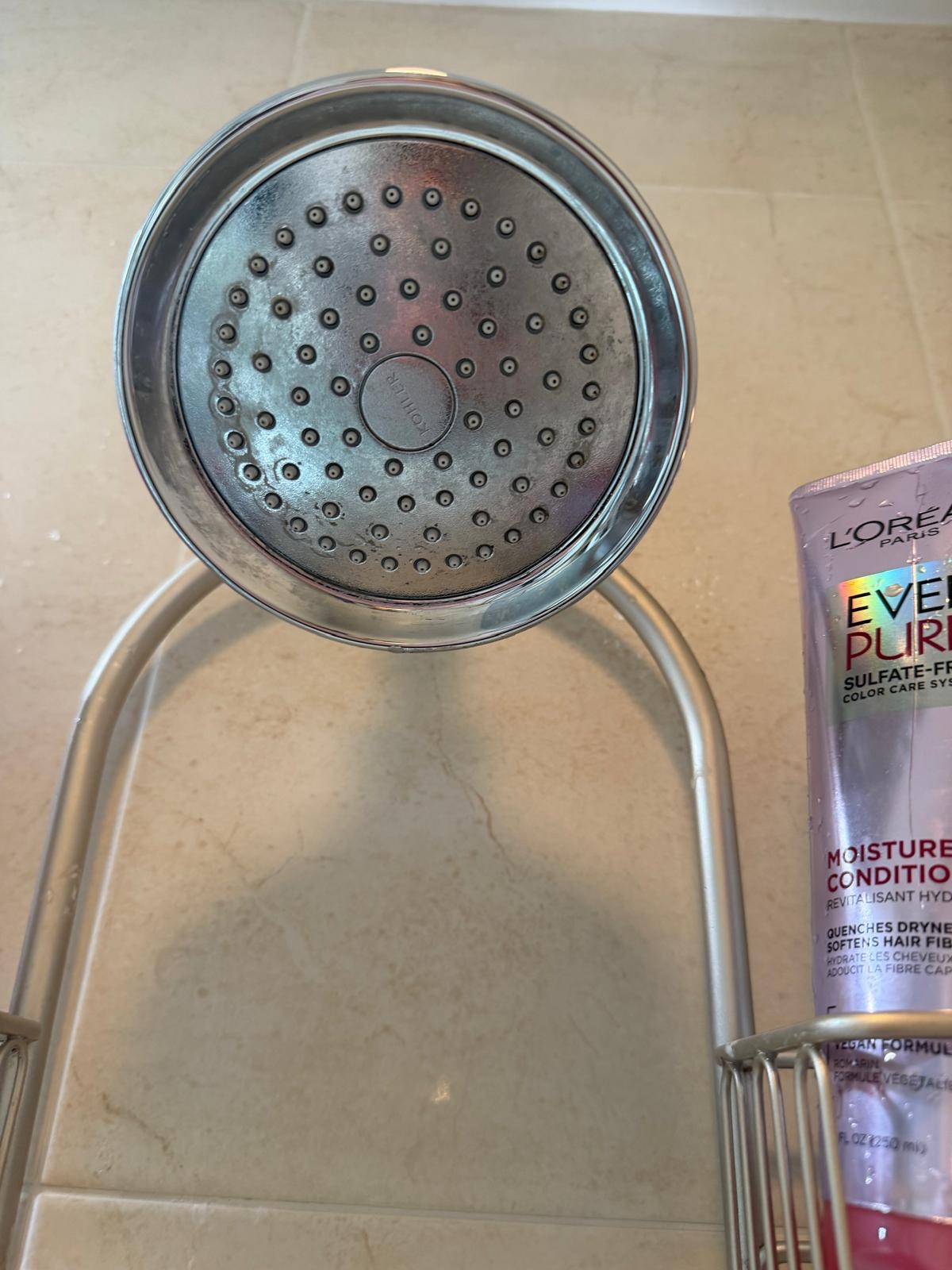 Showerhead after cleaning